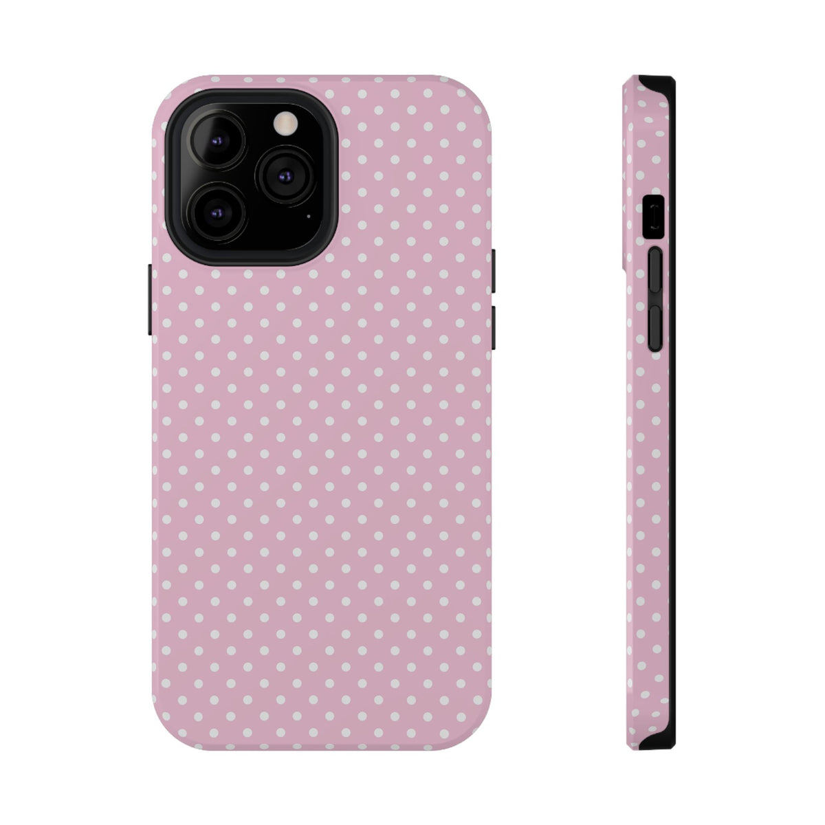 Micro Dot protective phone case for iPhone 13 Pro Max, glossy finish
