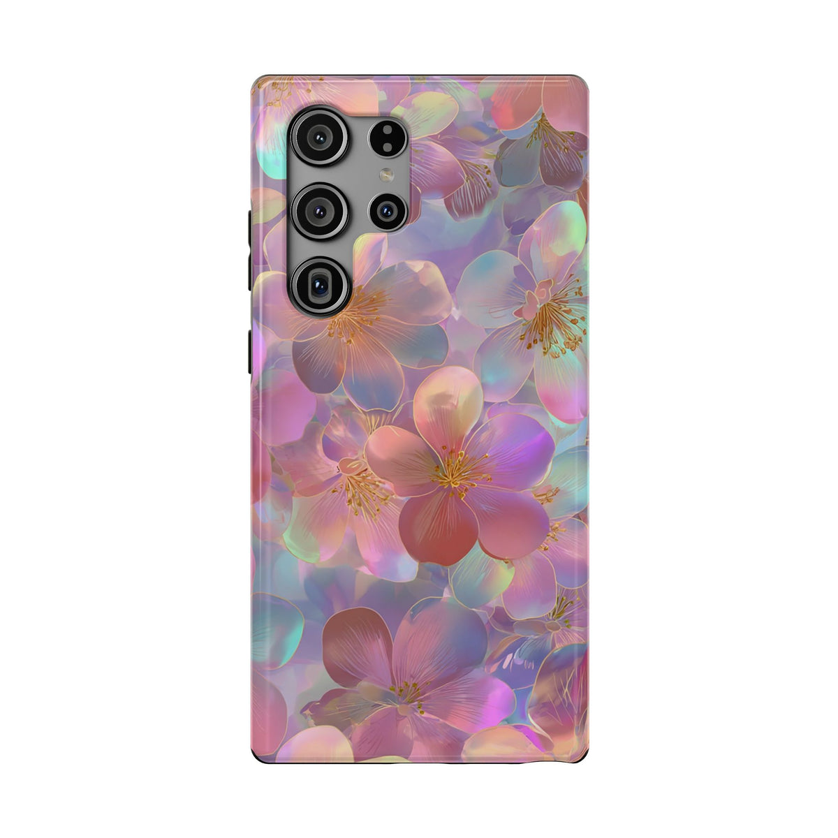 Opal Blossom protective phone case for Samsung Galaxy S23 Ultra, glossy finish