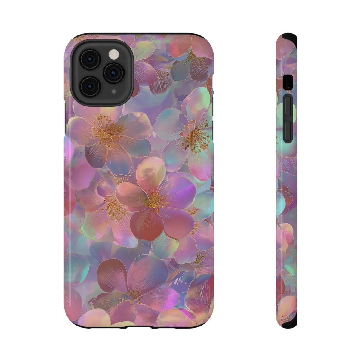 Opal Blossom protective phone case for iPhone 11 Pro Max, glossy finish