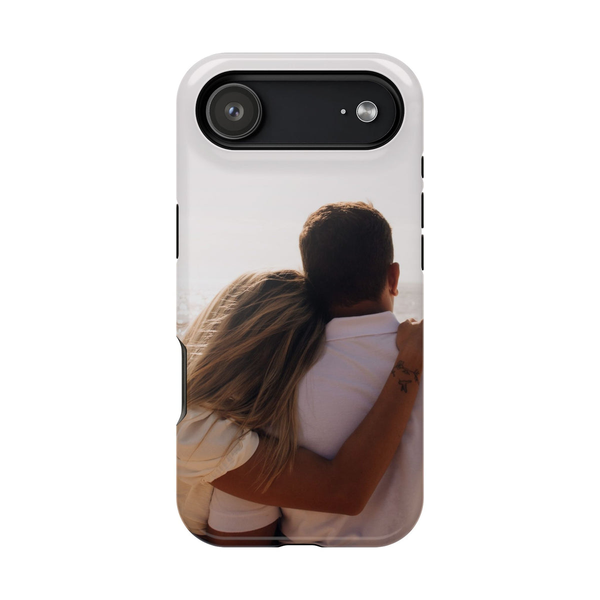 Personalized photo protective phone case for iPhone 17 Air, glossy finish
