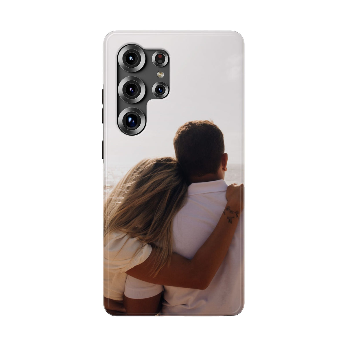 Personalized photo protective phone case for Samsung Galaxy S25 Ultra, glossy finish