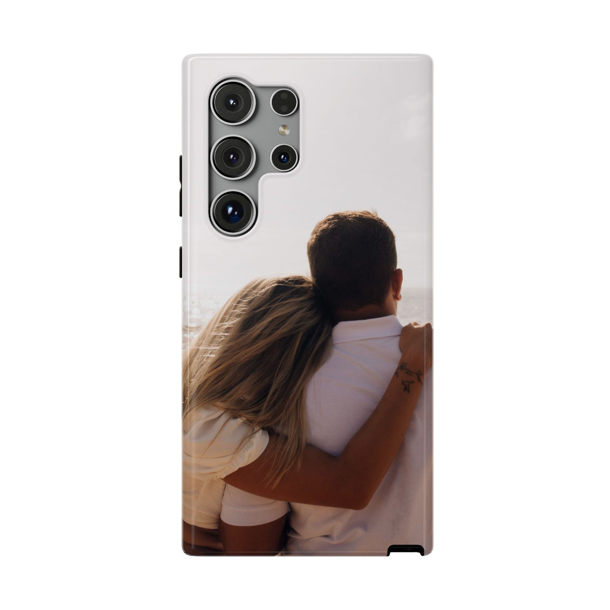 Personalized photo protective phone case for Samsung Galaxy S24 Ultra, glossy finish