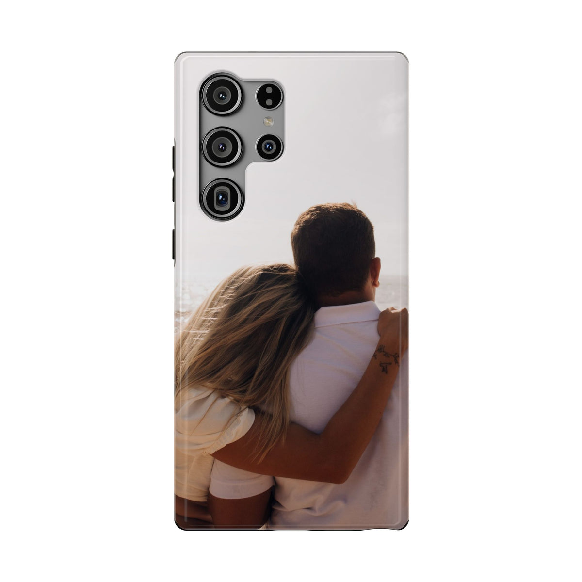 Personalized photo protective phone case for Samsung Galaxy S23 Ultra, glossy finish