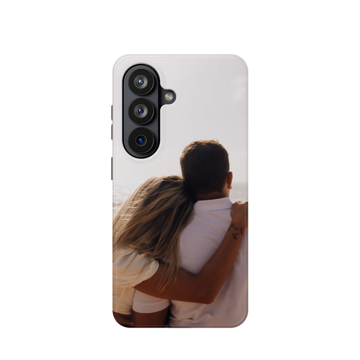 Personalized photo protective phone case for Samsung Galaxy S26, glossy finish