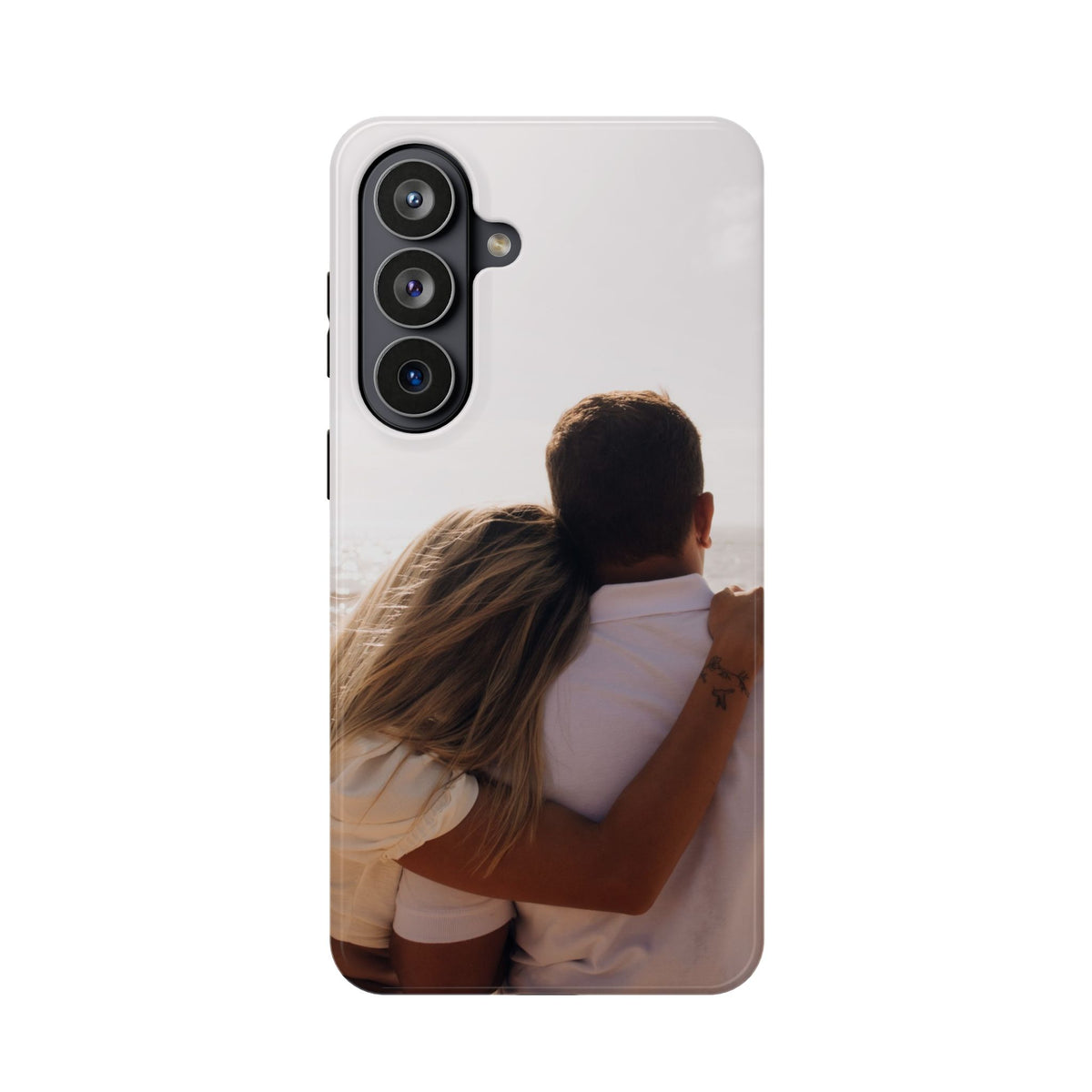 Personalized photo protective phone case for Samsung Galaxy S26 Plus, glossy finish