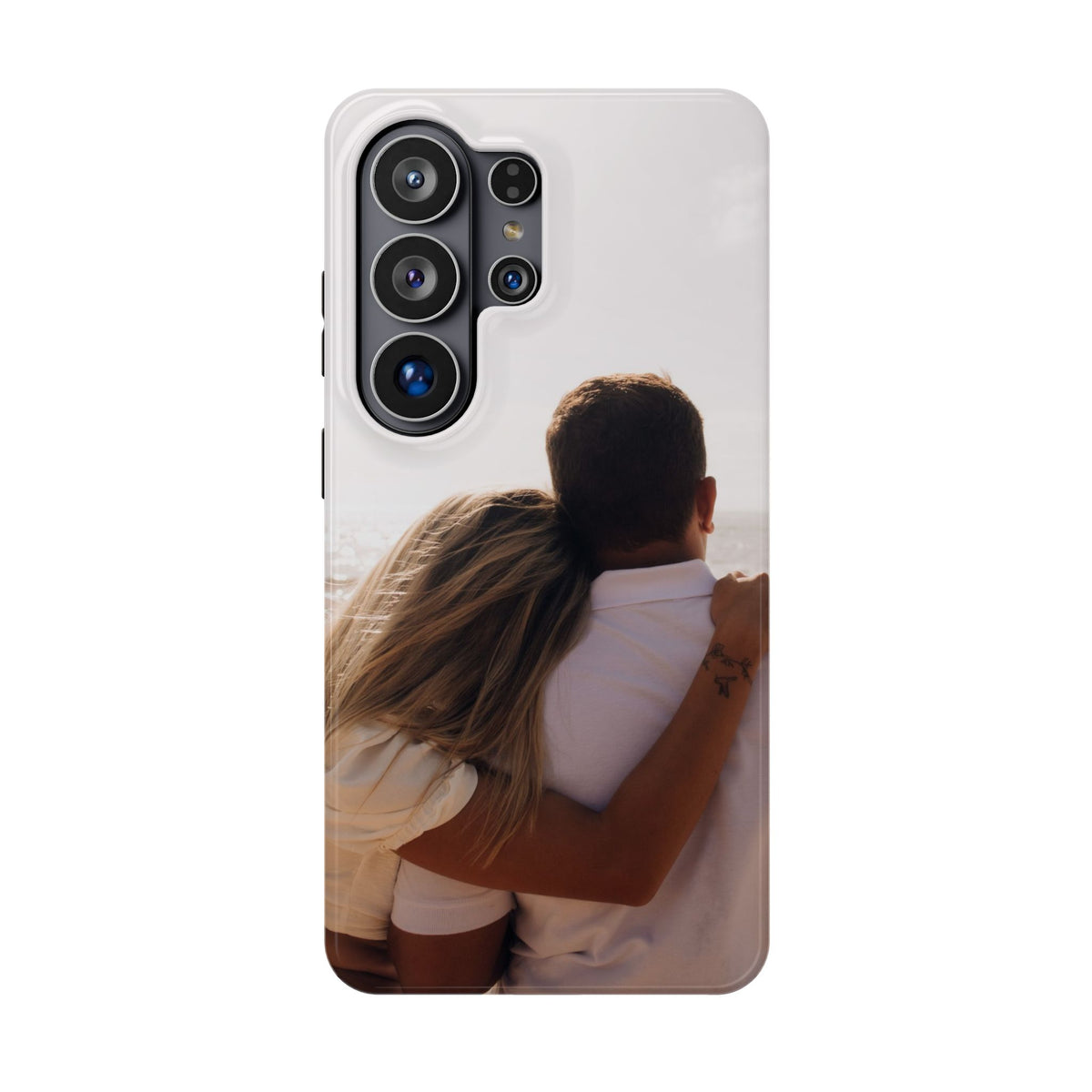 Personalized photo protective phone case for Samsung Galaxy S26 Ultra, glossy finish