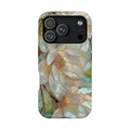 Pearl Magnolia MagSafe case for iPhone 18 Pro, glossy finish
