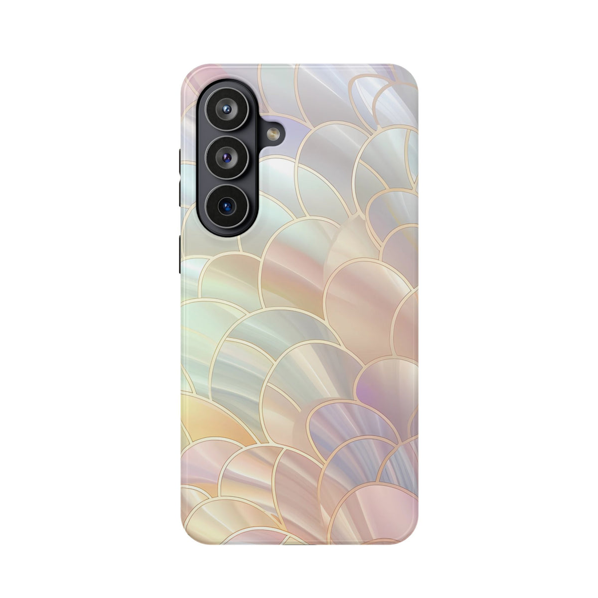 Pearl Scale protective phone case for Samsung Galaxy S26 Plus, glossy finish