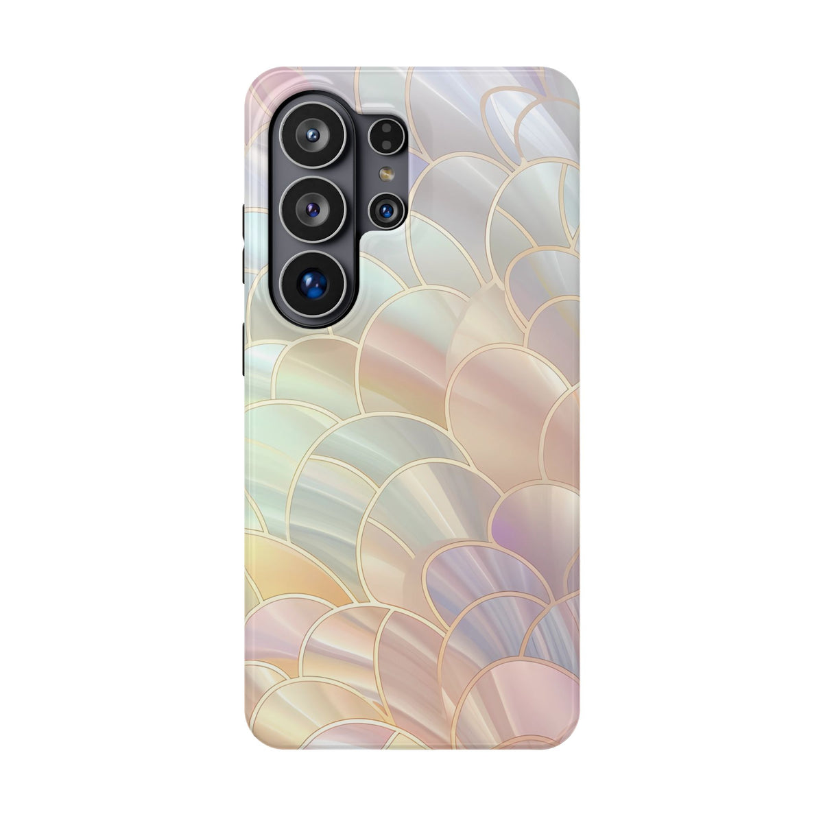Pearl Scale protective phone case for Samsung Galaxy S26 Ultra, glossy finish