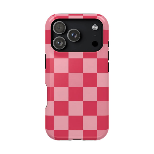 Pink Checkerboard