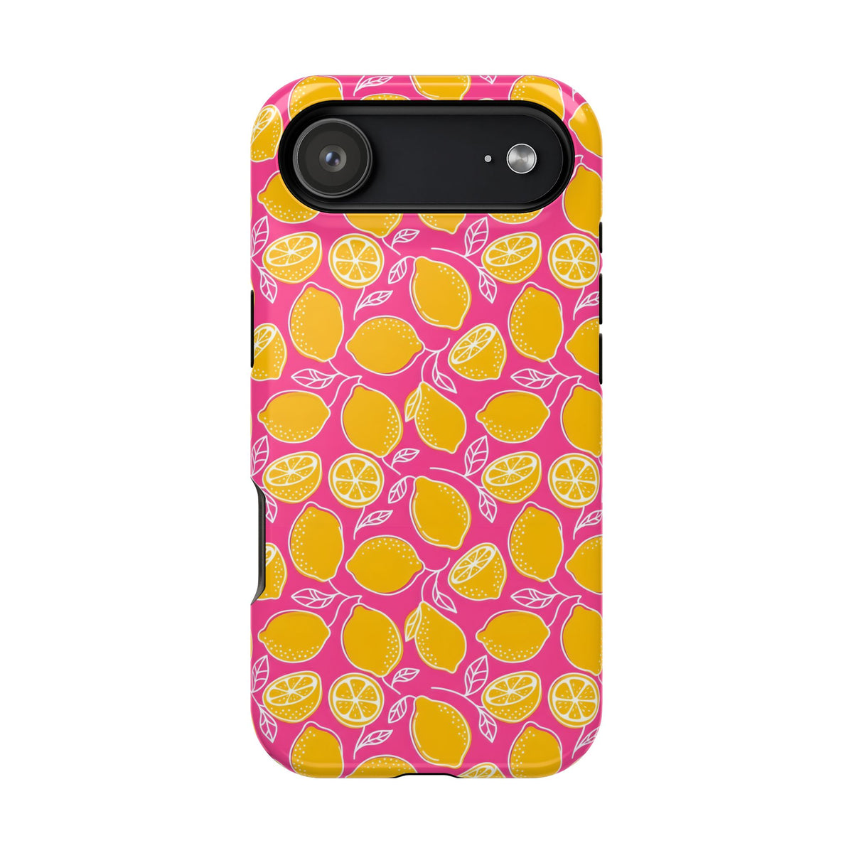 Pink Lemonade protective phone case for iPhone 17 Air, glossy finish