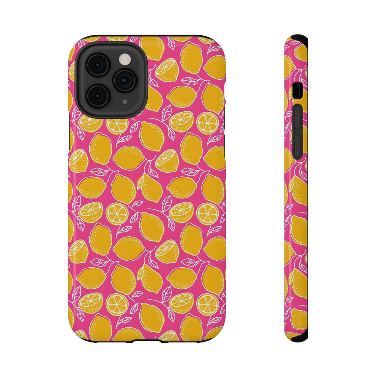 Pink Lemonade protective phone case for iPhone 11 Pro, glossy finish