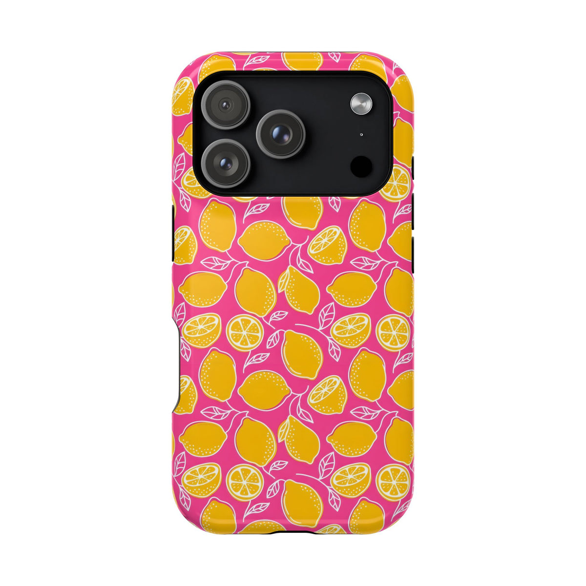 Pink Lemonade MagSafe case for iPhone 17 Pro, glossy finish