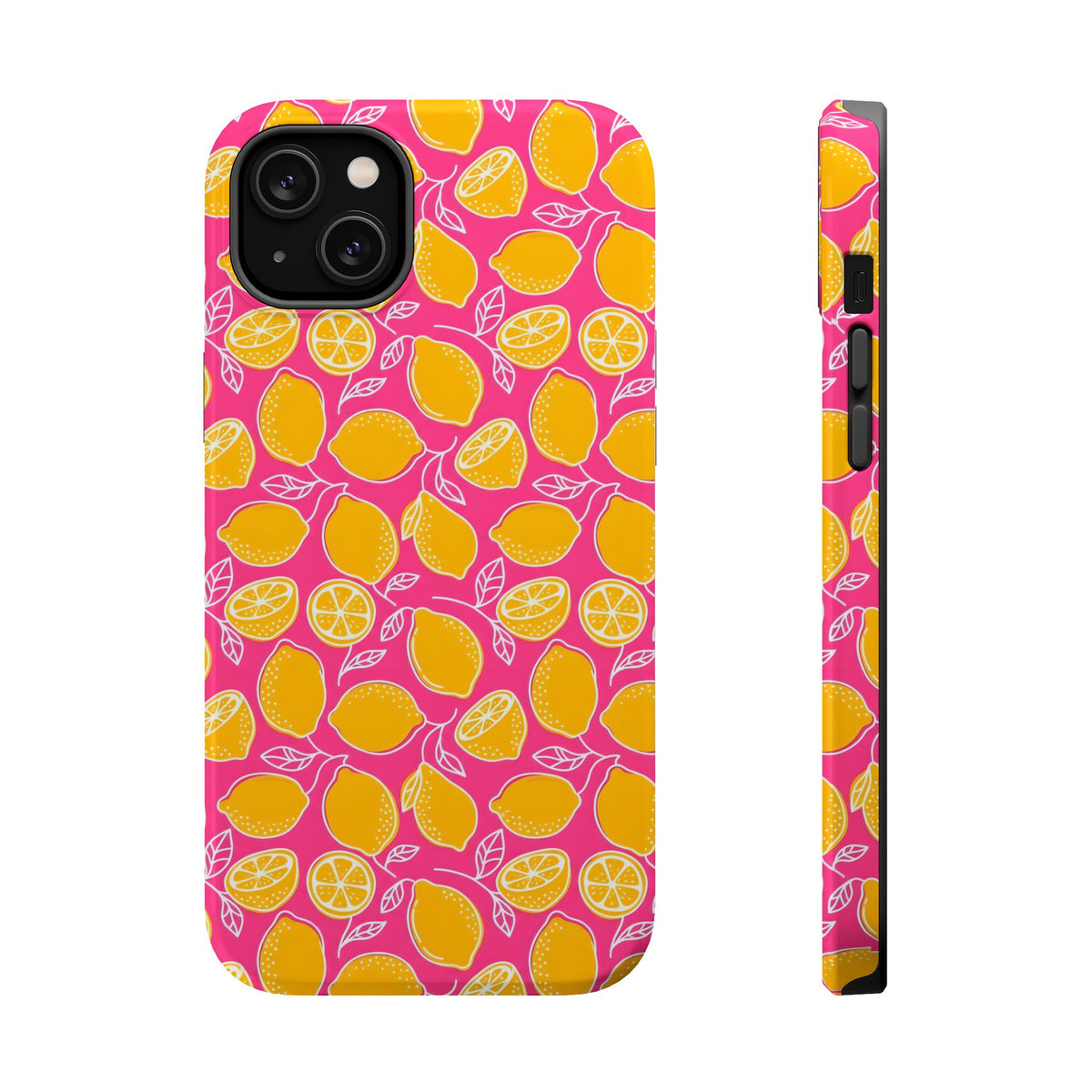 Pink Lemonade MagSafe case for iPhone 14 Plus, glossy finish