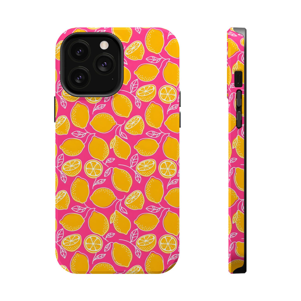 Pink Lemonade MagSafe case for iPhone 13 Pro Max, glossy finish