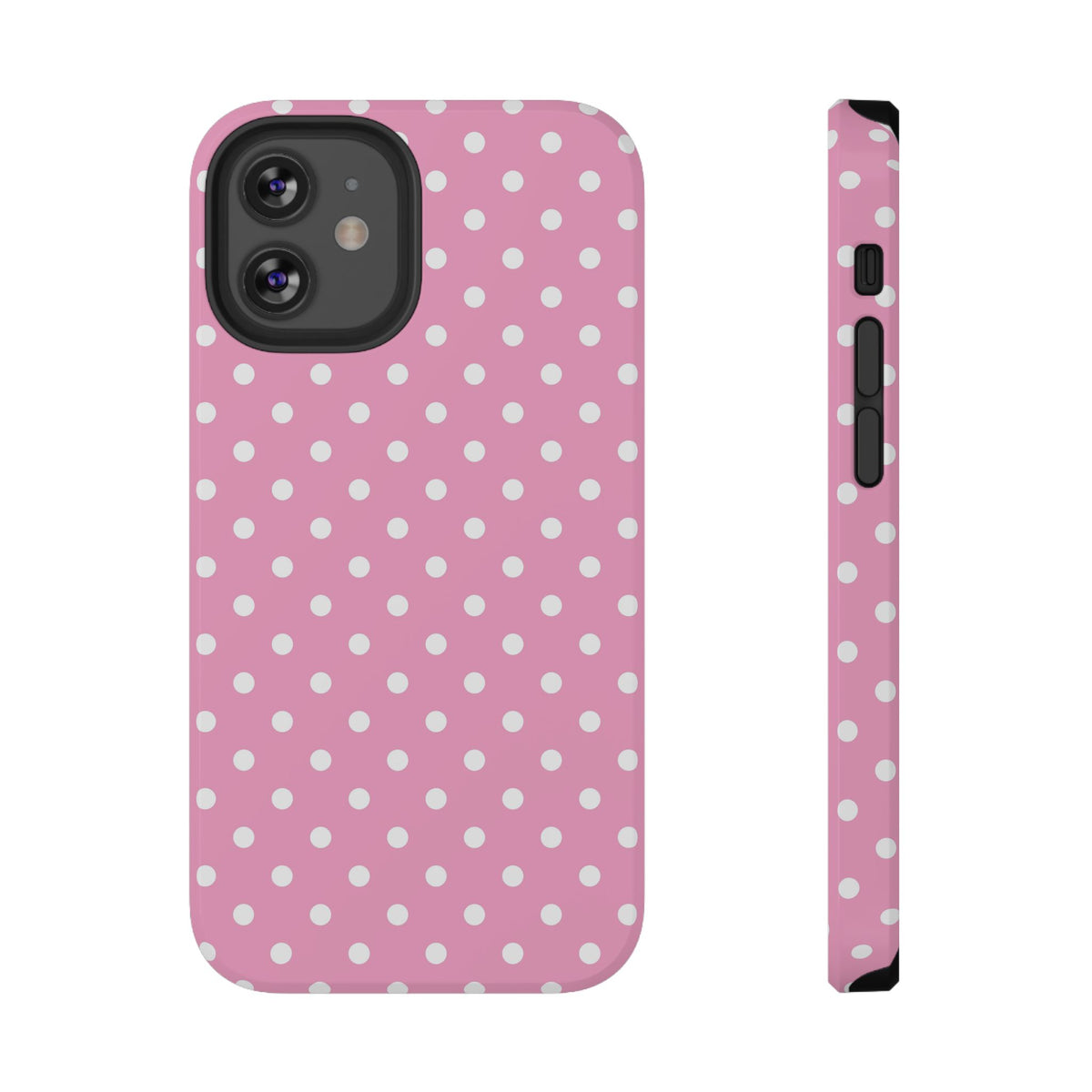 Polka Party protective phone case for iPhone 12 Mini, glossy finish
