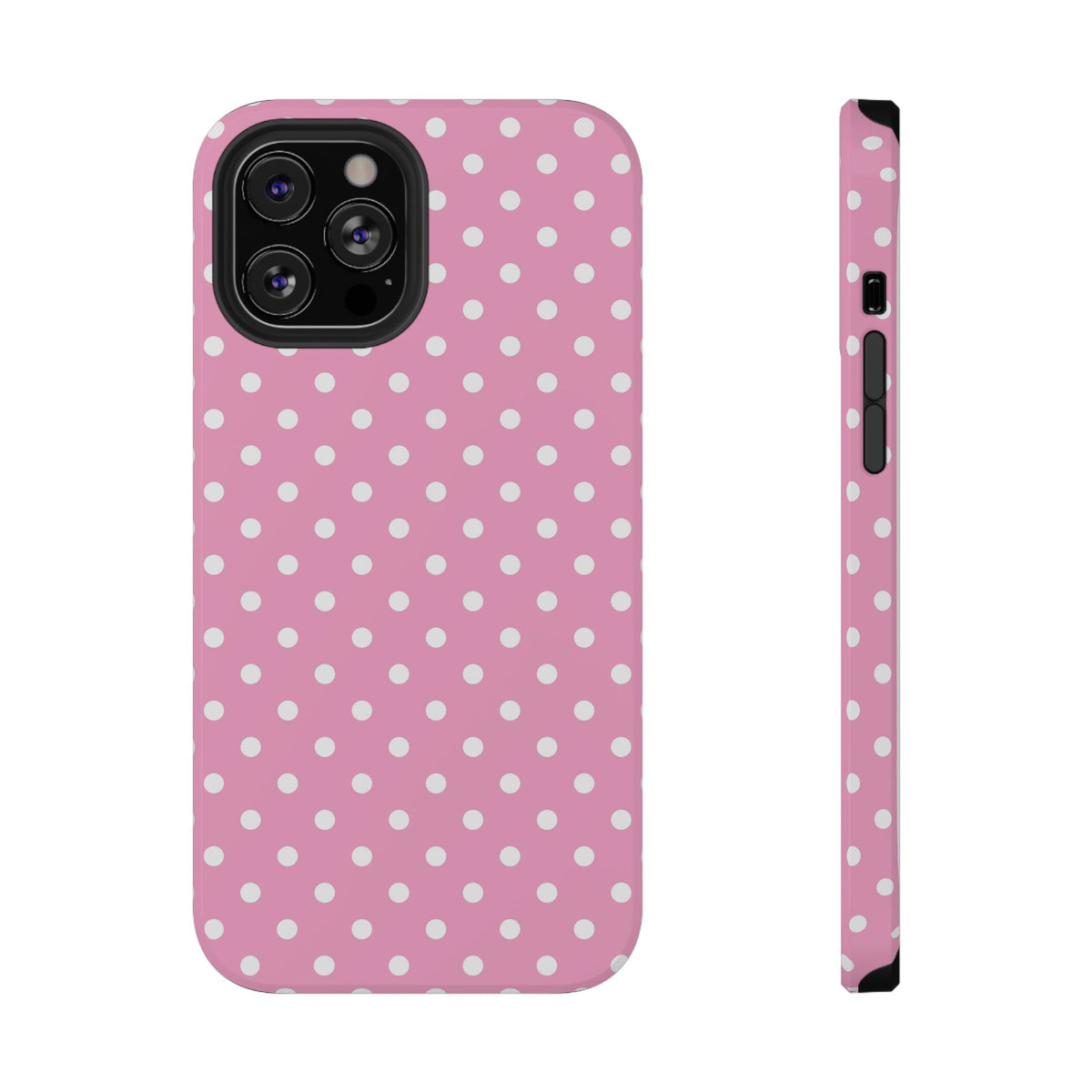 Polka Party protective phone case for iPhone 12 Pro Max, glossy finish