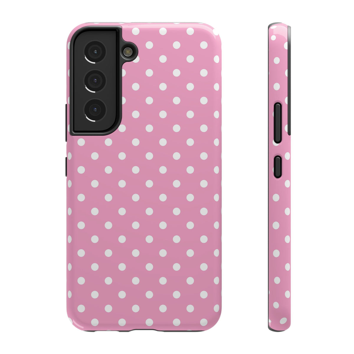 Polka Party protective phone case for Samsung Galaxy S22, glossy finish