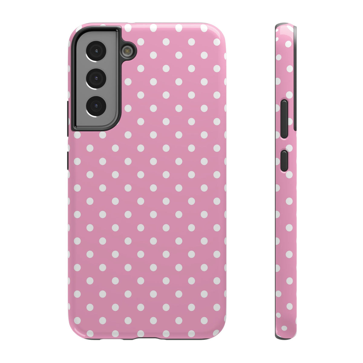 Polka Party protective phone case for Samsung Galaxy S22 Plus, glossy finish