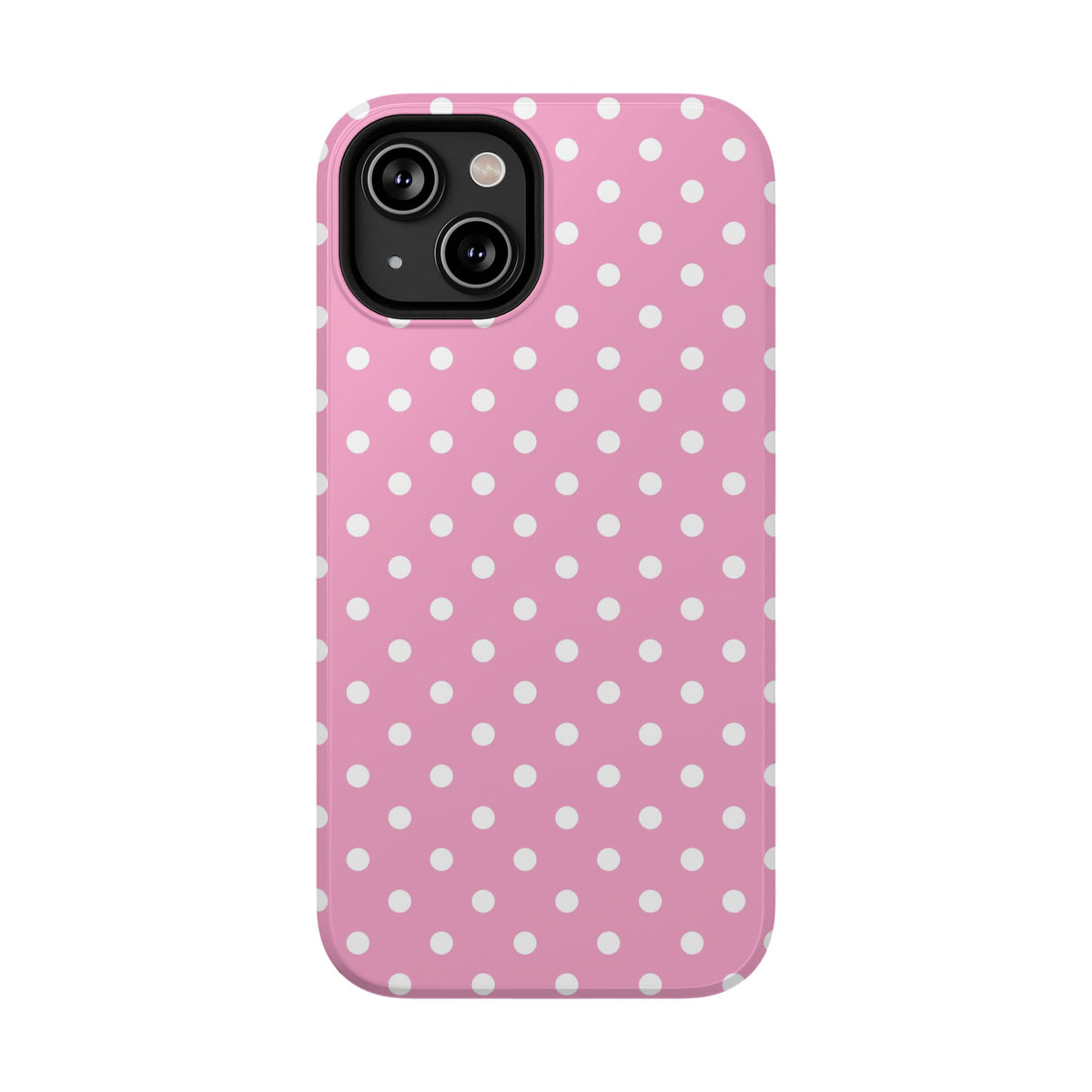 Polka Party protective phone case for iPhone 14, glossy finish