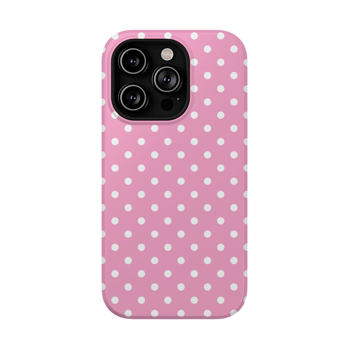 Polka Party protective phone case for iPhone 14 Pro, glossy finish