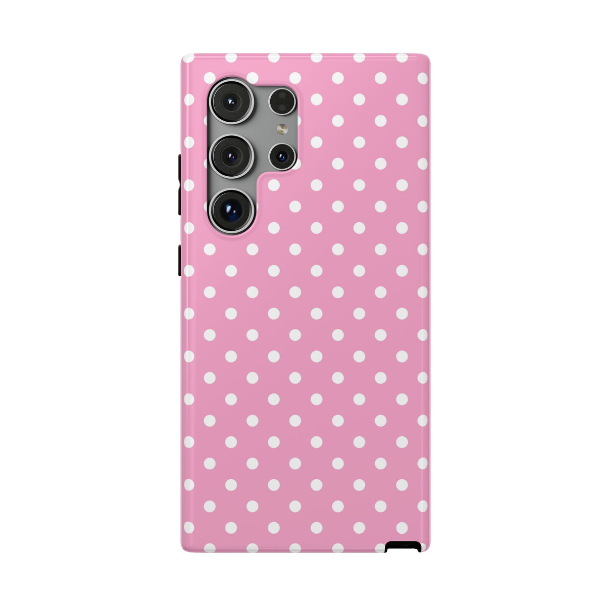 Polka Party protective phone case for Samsung Galaxy S24 Ultra, glossy finish