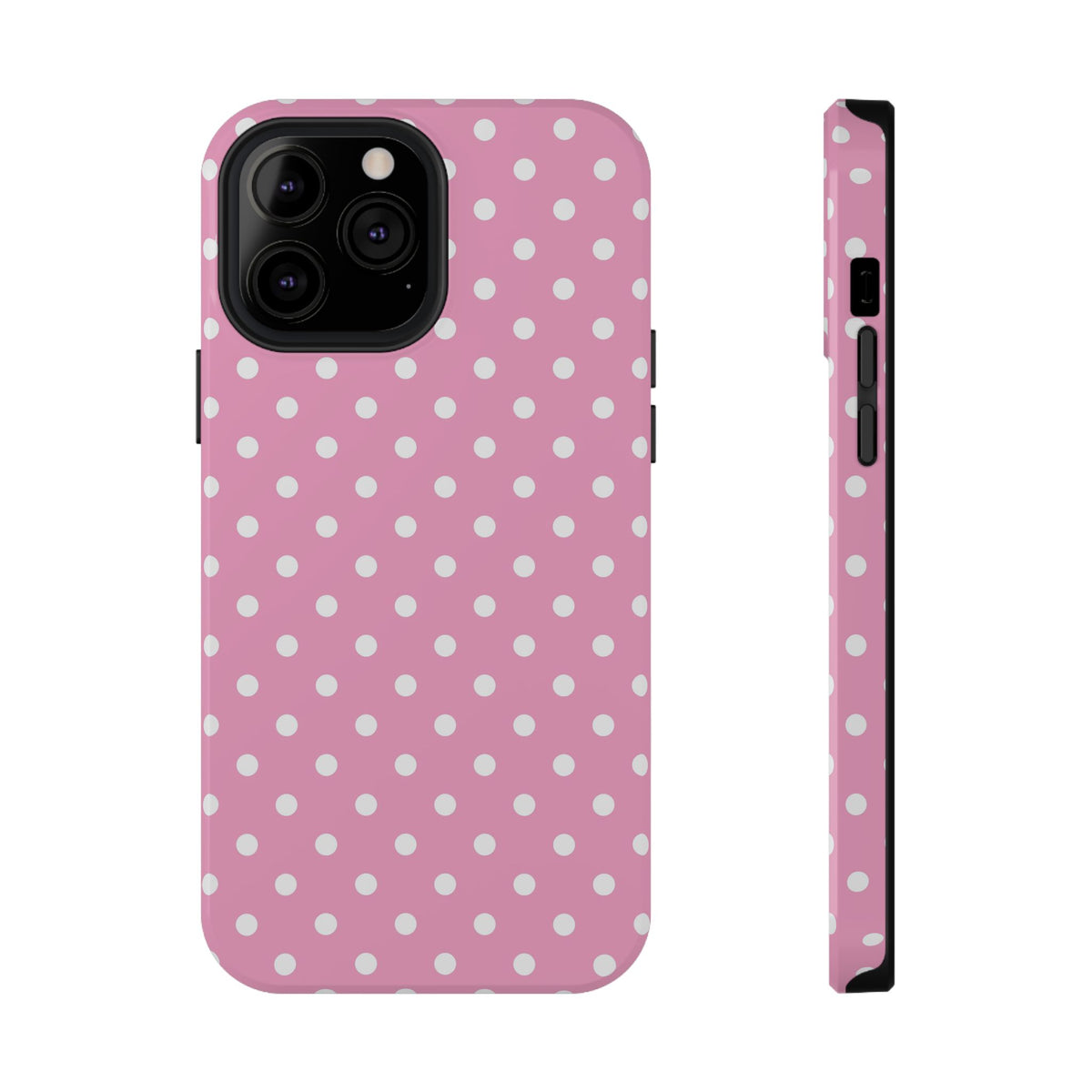 Polka Party protective phone case for iPhone 13 Pro Max, glossy finish