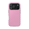 Polka Party MagSafe case for iPhone 18 Pro, glossy finish