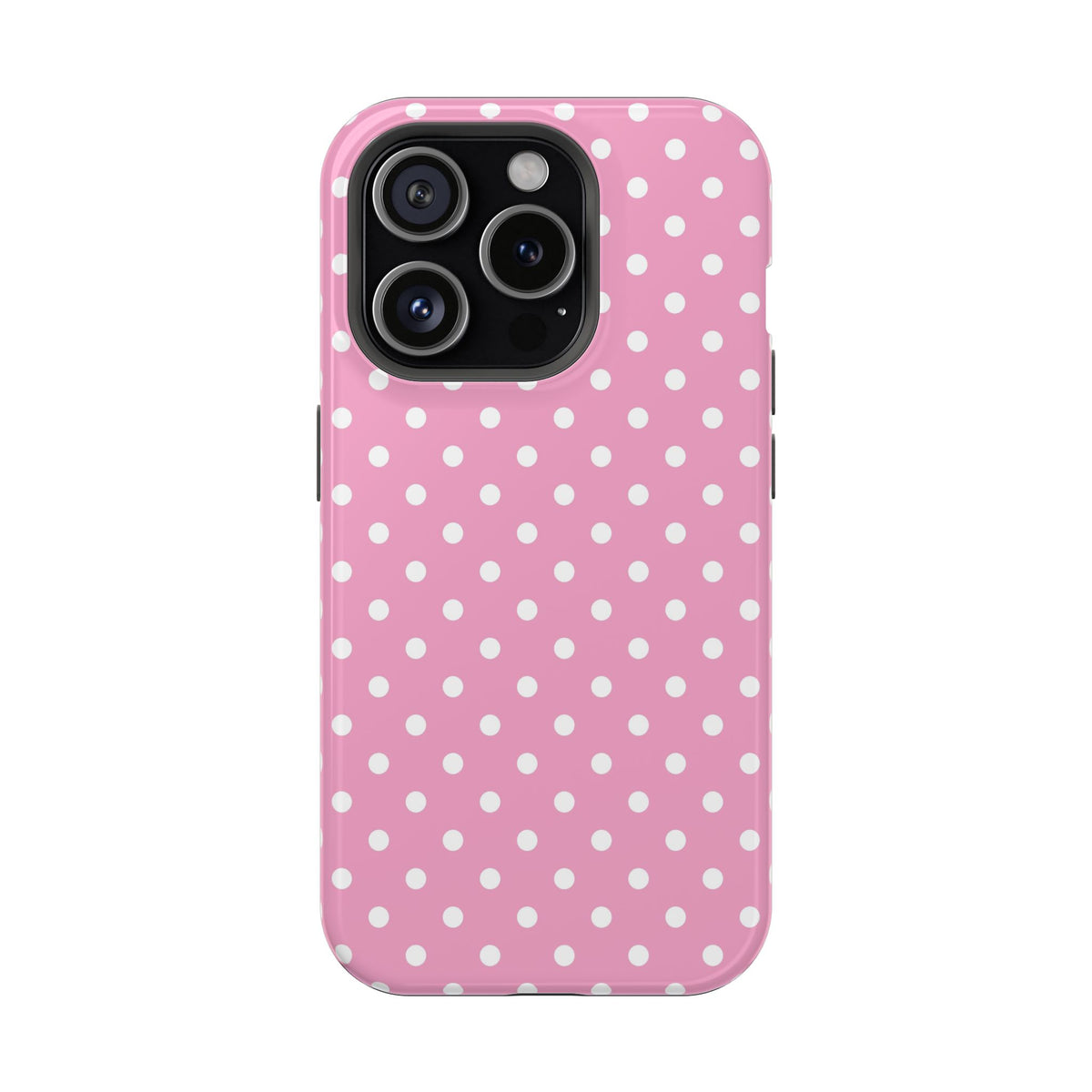 Polka Party MagSafe case for iPhone 15 Pro, glossy finish