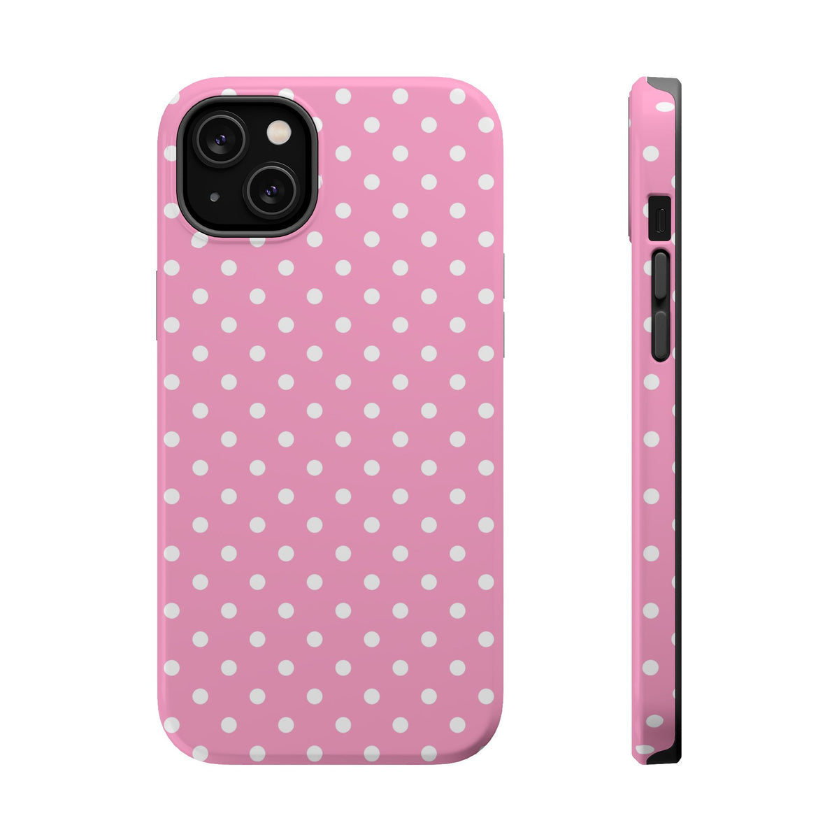 Polka Party MagSafe case for iPhone 14 Plus, glossy finish