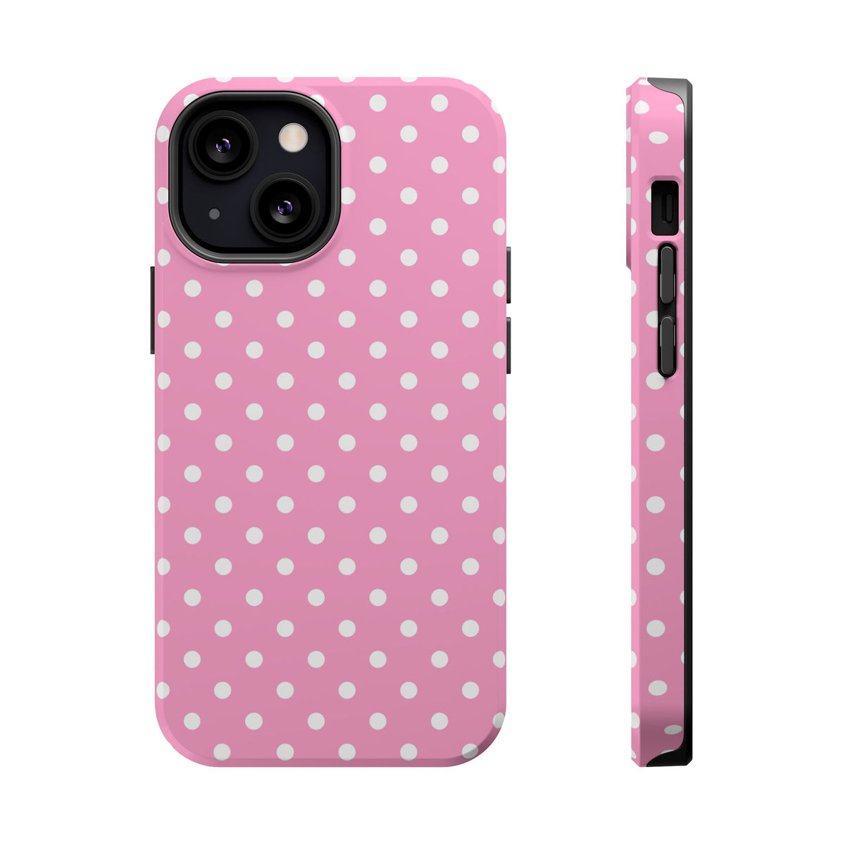 Polka Party MagSafe case for iPhone 13 Mini, glossy finish