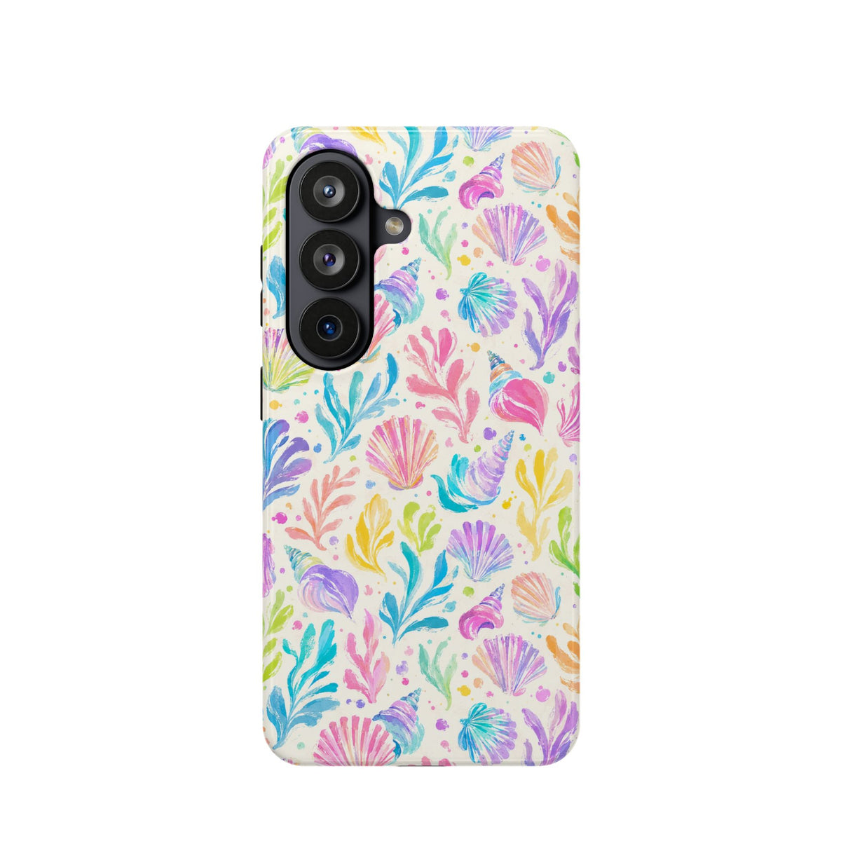 Rainbow Reef MagSafe case for Samsung Galaxy S26, glossy finish