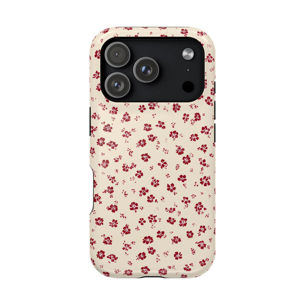 Red Ditsy Floral