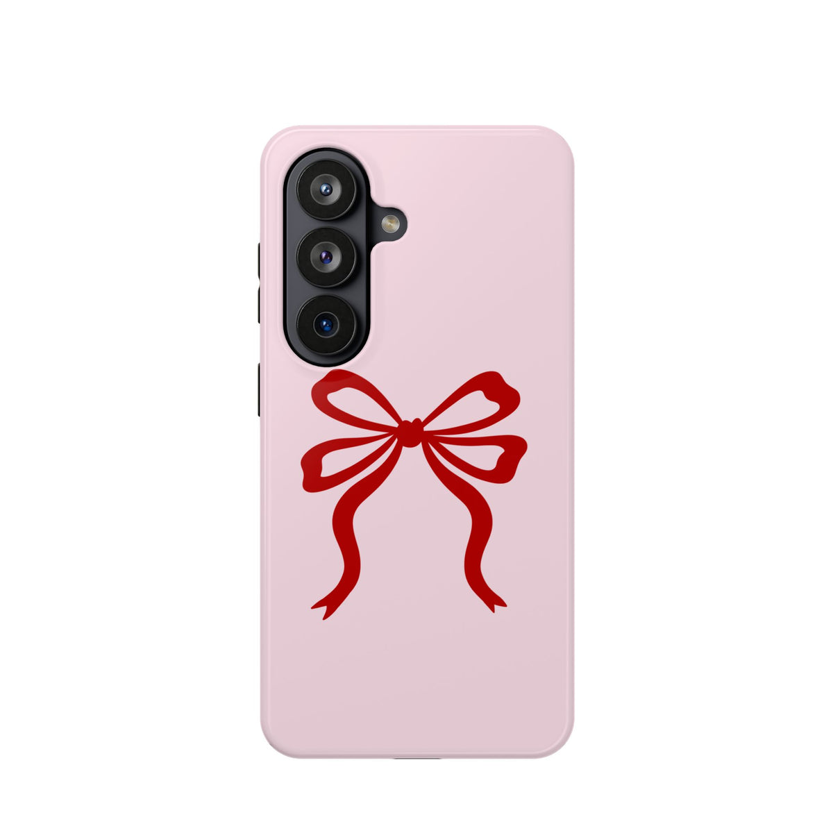 Red Ribbon Bow MagSafe case for Samsung Galaxy S26, glossy finish
