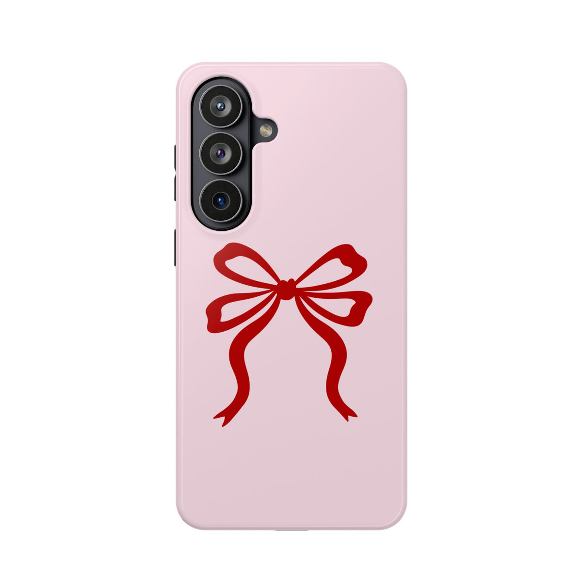 Red Ribbon Bow MagSafe case for Samsung Galaxy S26 Plus, glossy finish