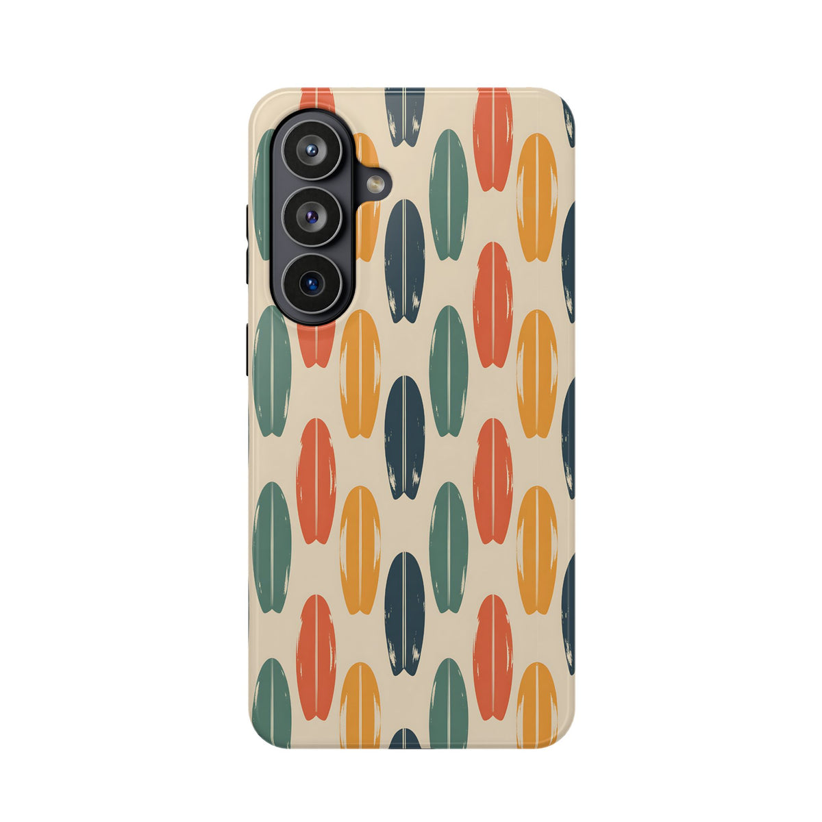 Retro Surfboard MagSafe case for Samsung Galaxy S26 Plus, glossy finish