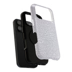 Silver Foil protective phone case, close-up of the dual-layer construction