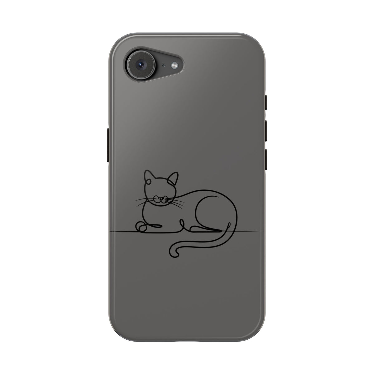 Sleepy Cat MagSafe case for iPhone 17e, glossy finish