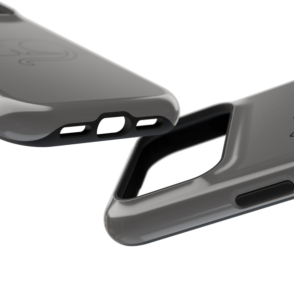 Sleepy Cat MagSafe case, close-up at an angle