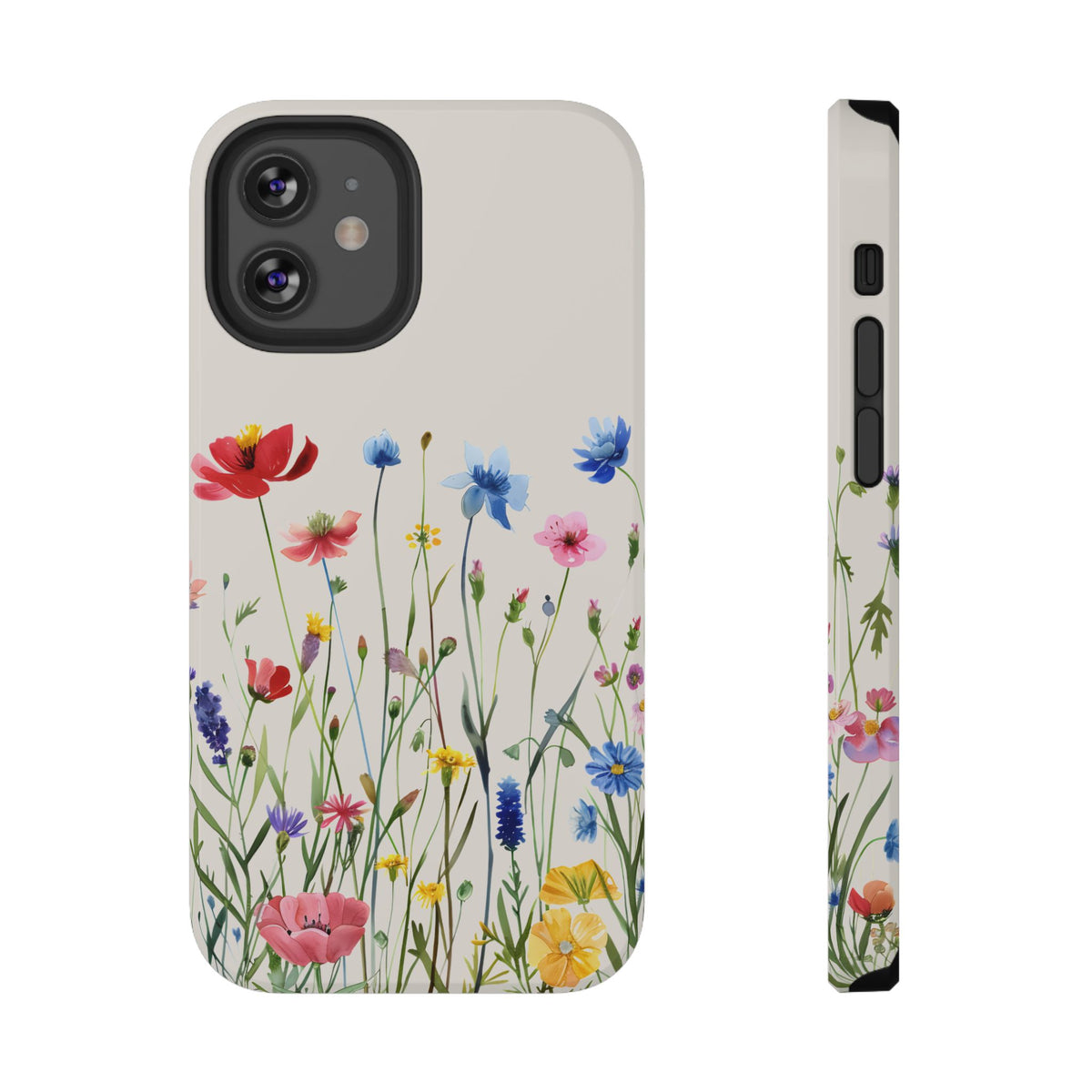 Spring Meadow protective phone case for iPhone 12 Mini, glossy finish
