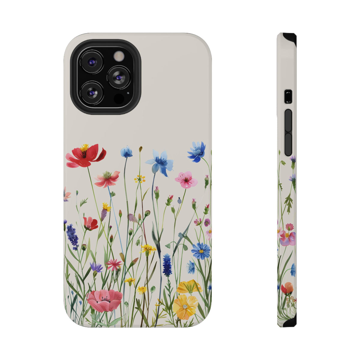 Spring Meadow protective phone case for iPhone 12 Pro Max, glossy finish