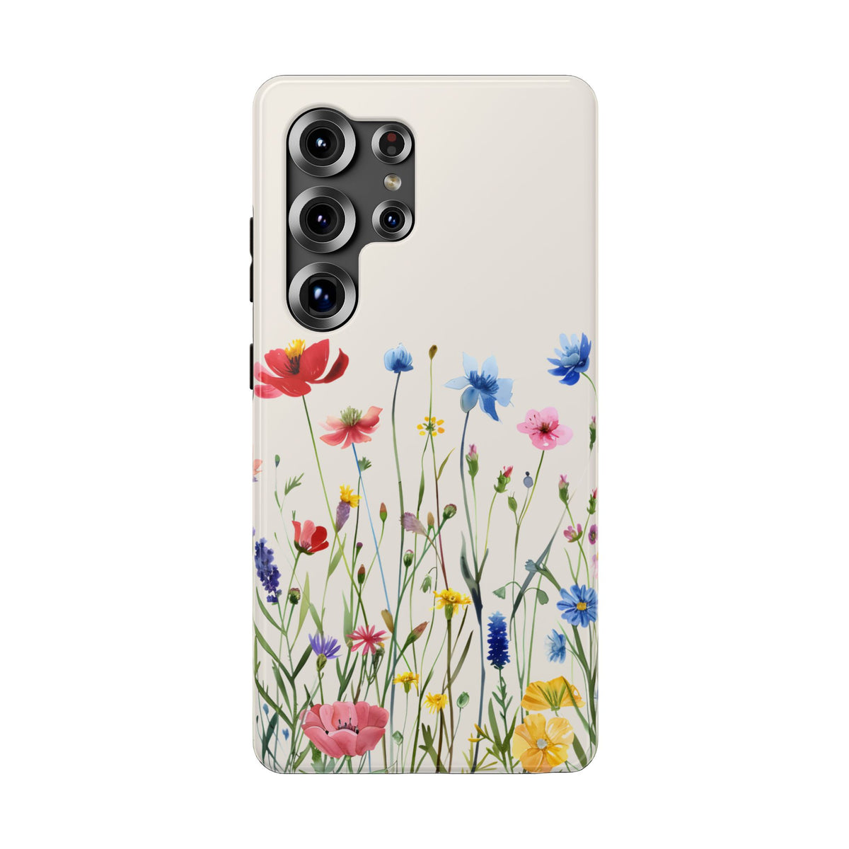 Spring Meadow protective phone case for Samsung Galaxy S25 Ultra, glossy finish