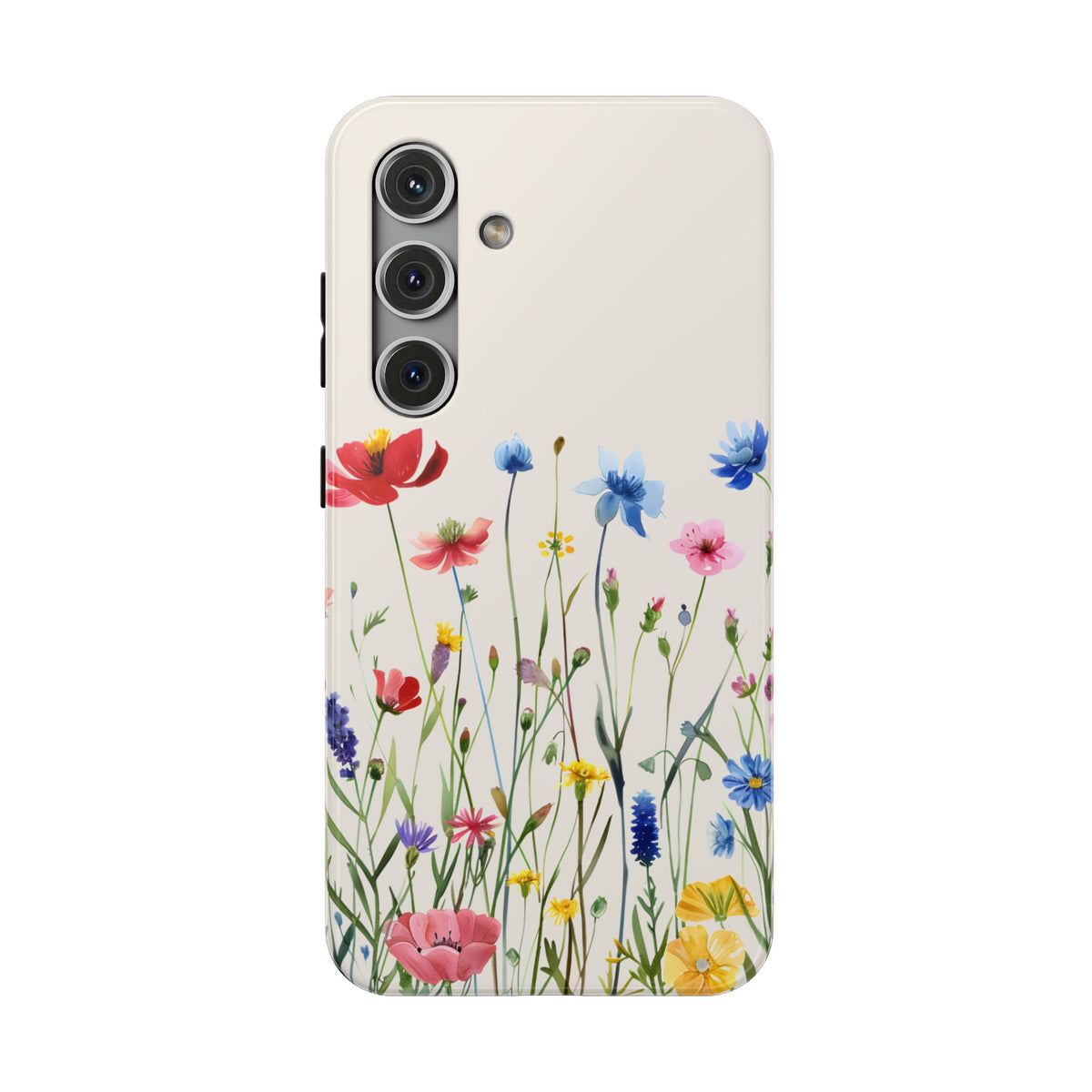 Spring Meadow protective phone case for Samsung Galaxy S24, glossy finish