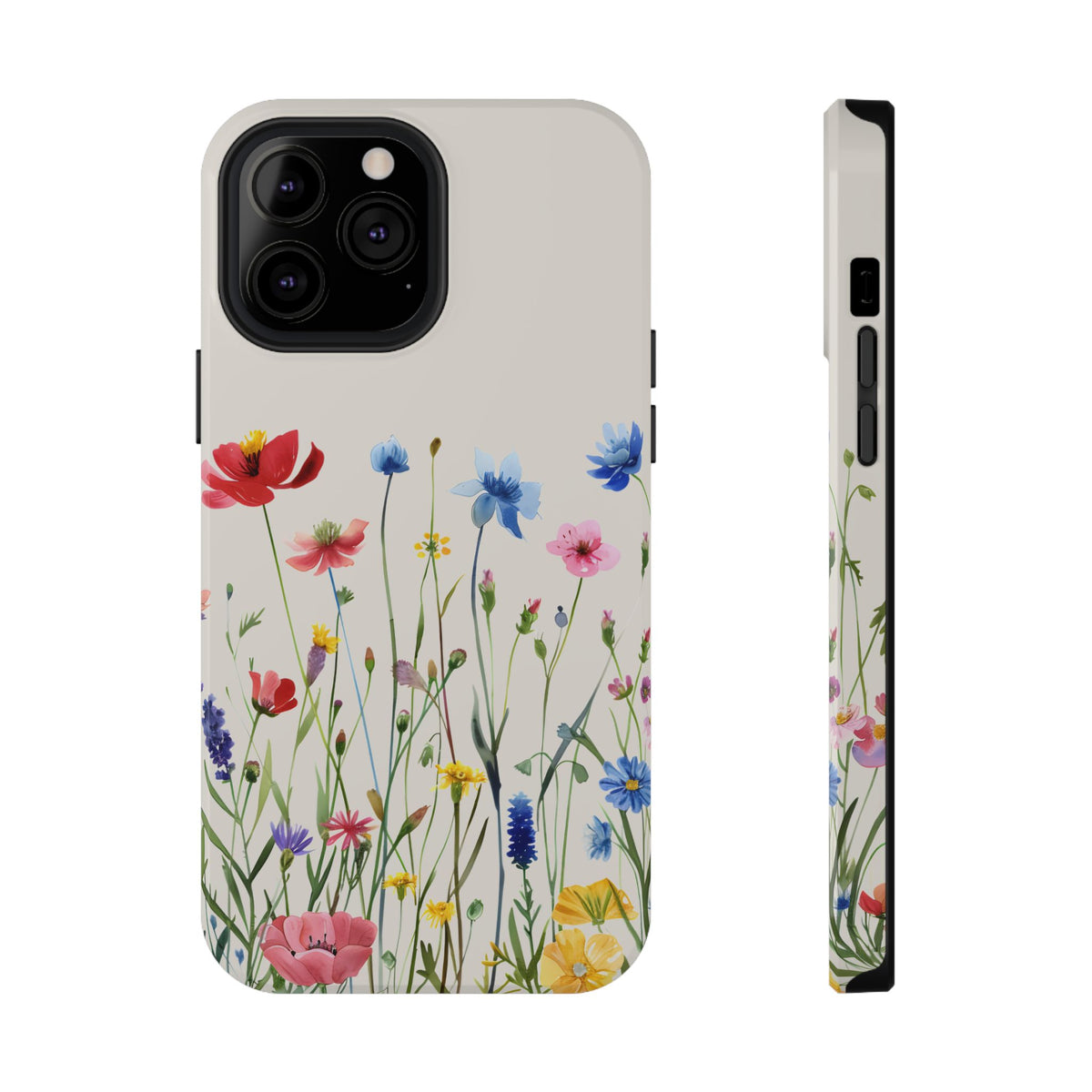 Spring Meadow protective phone case for iPhone 13 Pro Max, glossy finish