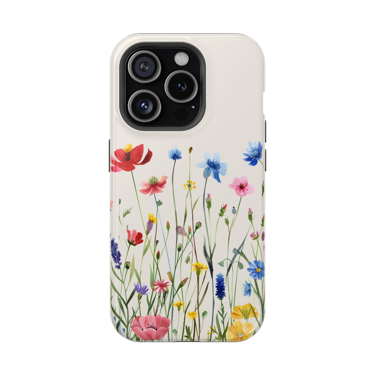 Spring Meadow MagSafe case for iPhone 15 Pro, glossy finish