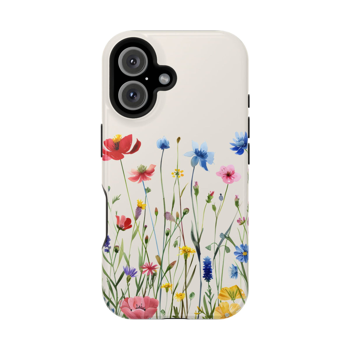 Spring Meadow MagSafe case for iPhone 16, glossy finish