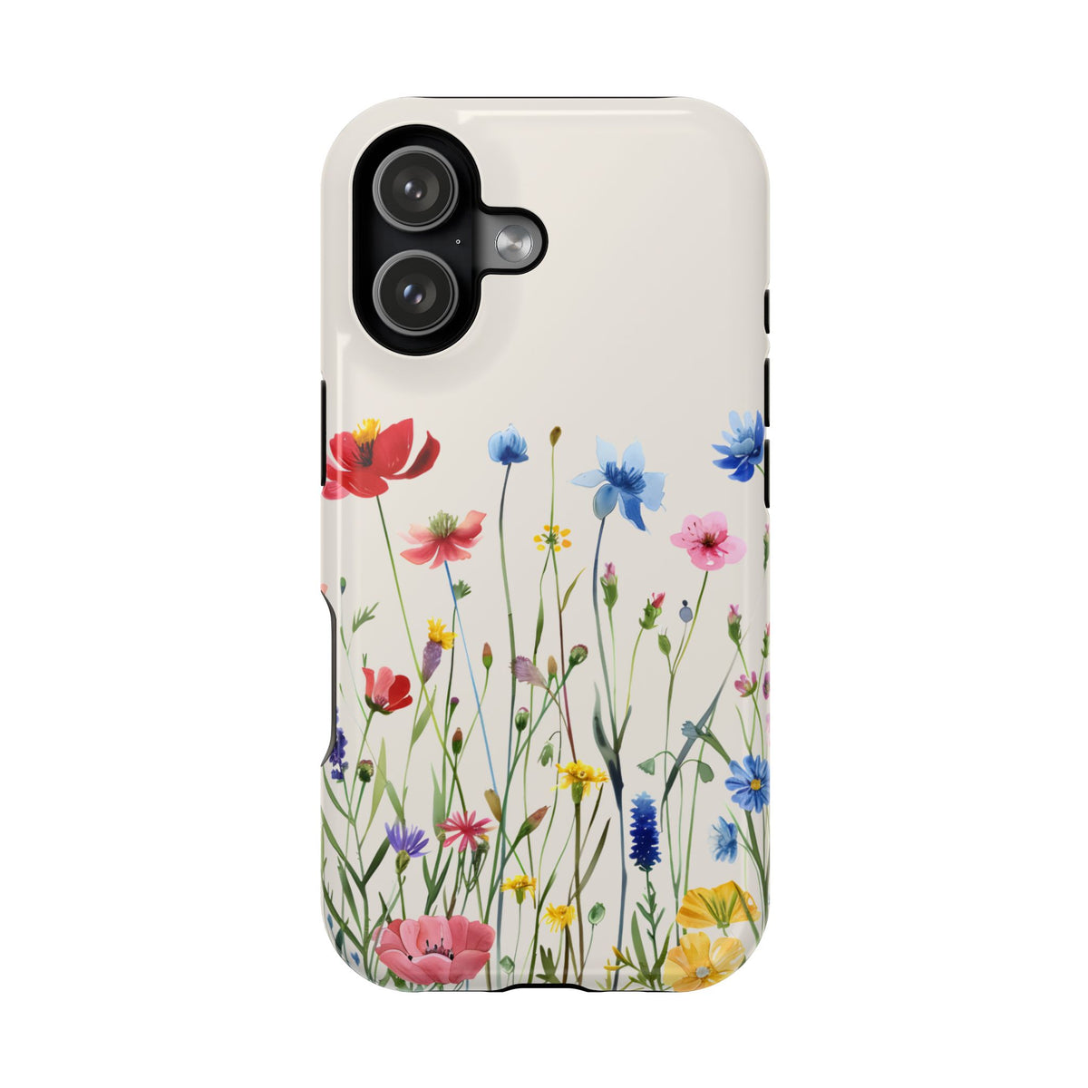 Spring Meadow MagSafe case for iPhone 17, glossy finish
