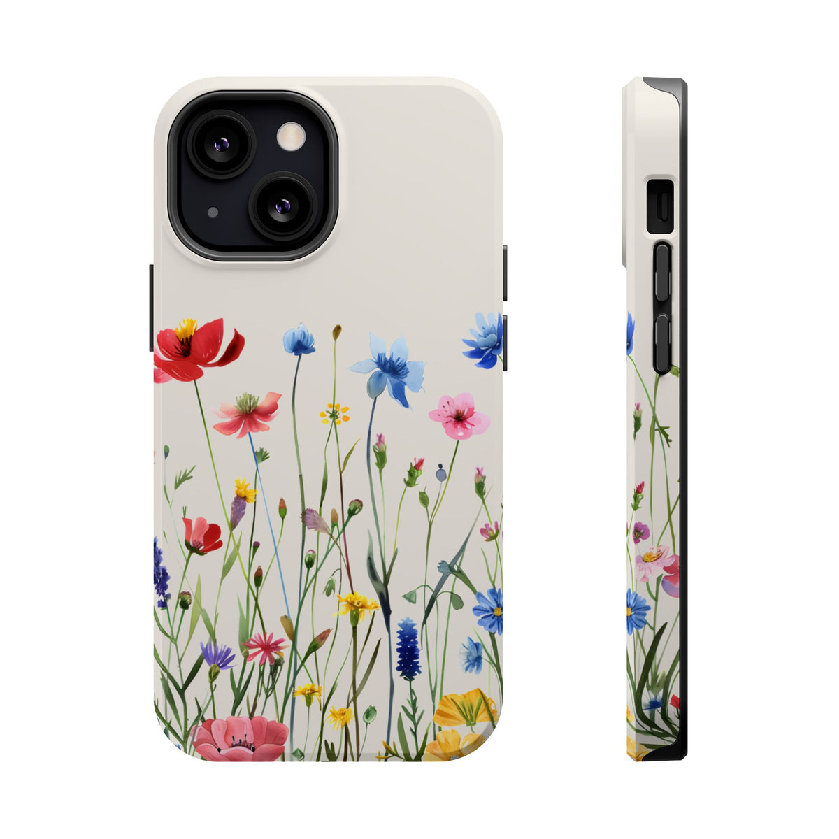 Spring Meadow MagSafe case for iPhone 13 Mini, glossy finish