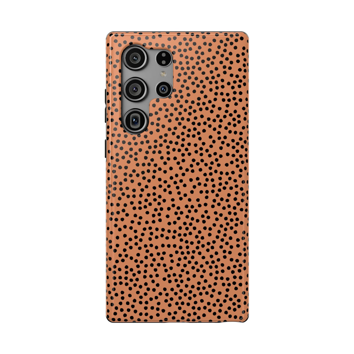 Terracotta Dot protective phone case for Samsung Galaxy S23 Ultra, glossy finish