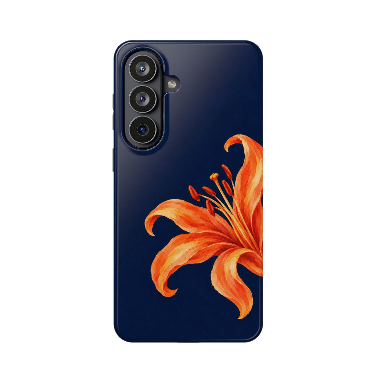 Tiger Lily MagSafe case for Samsung Galaxy S26 Plus, glossy finish